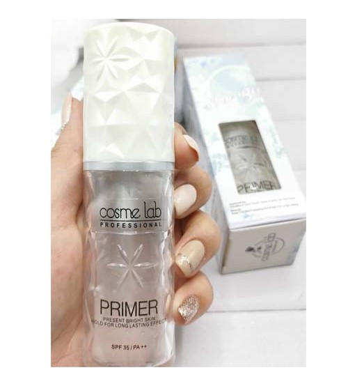 Cosme Lab Clear Make up Primer Lasting Moisturizing Brightens Smooth Silky Spf35